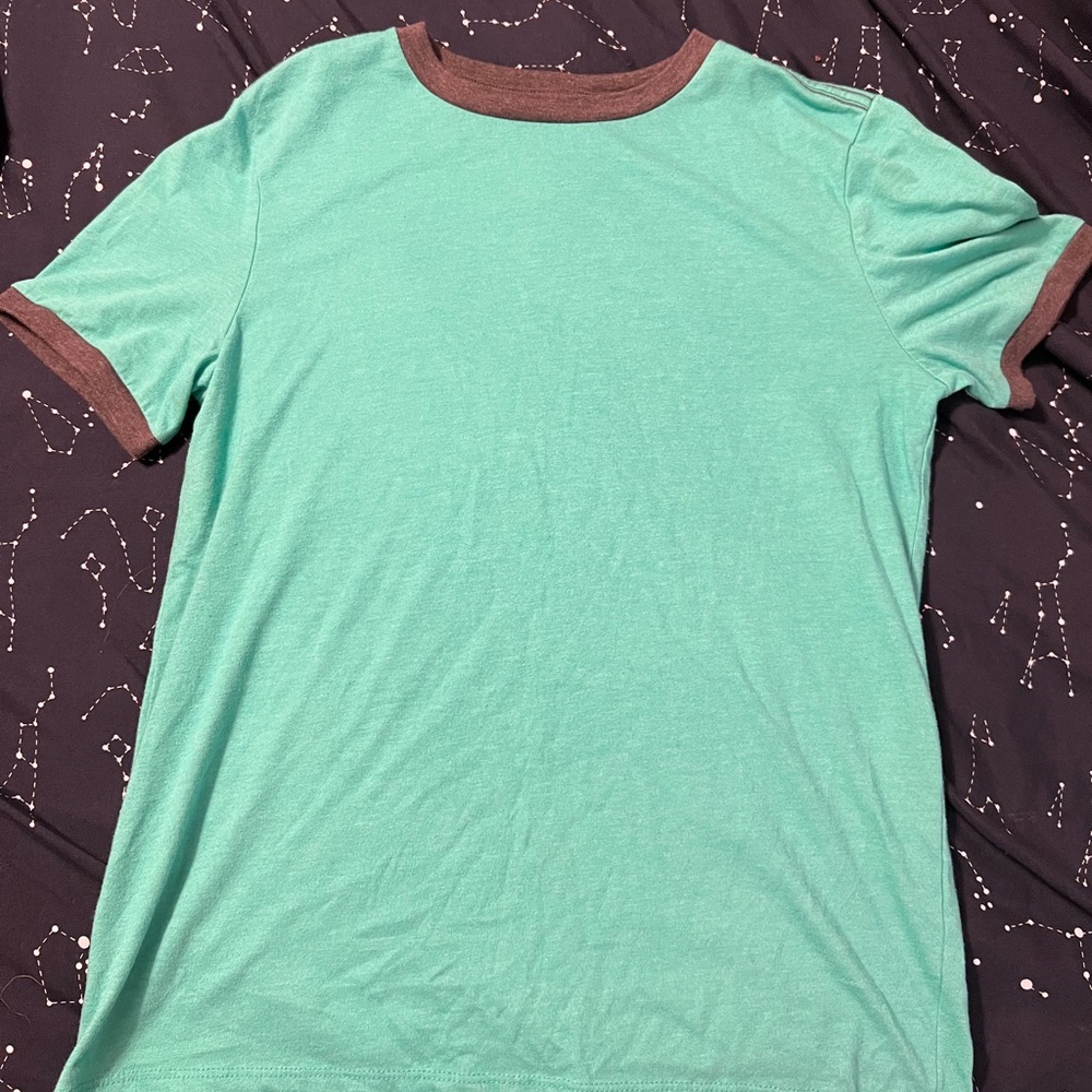 Green urban pipeline shirt boys XL